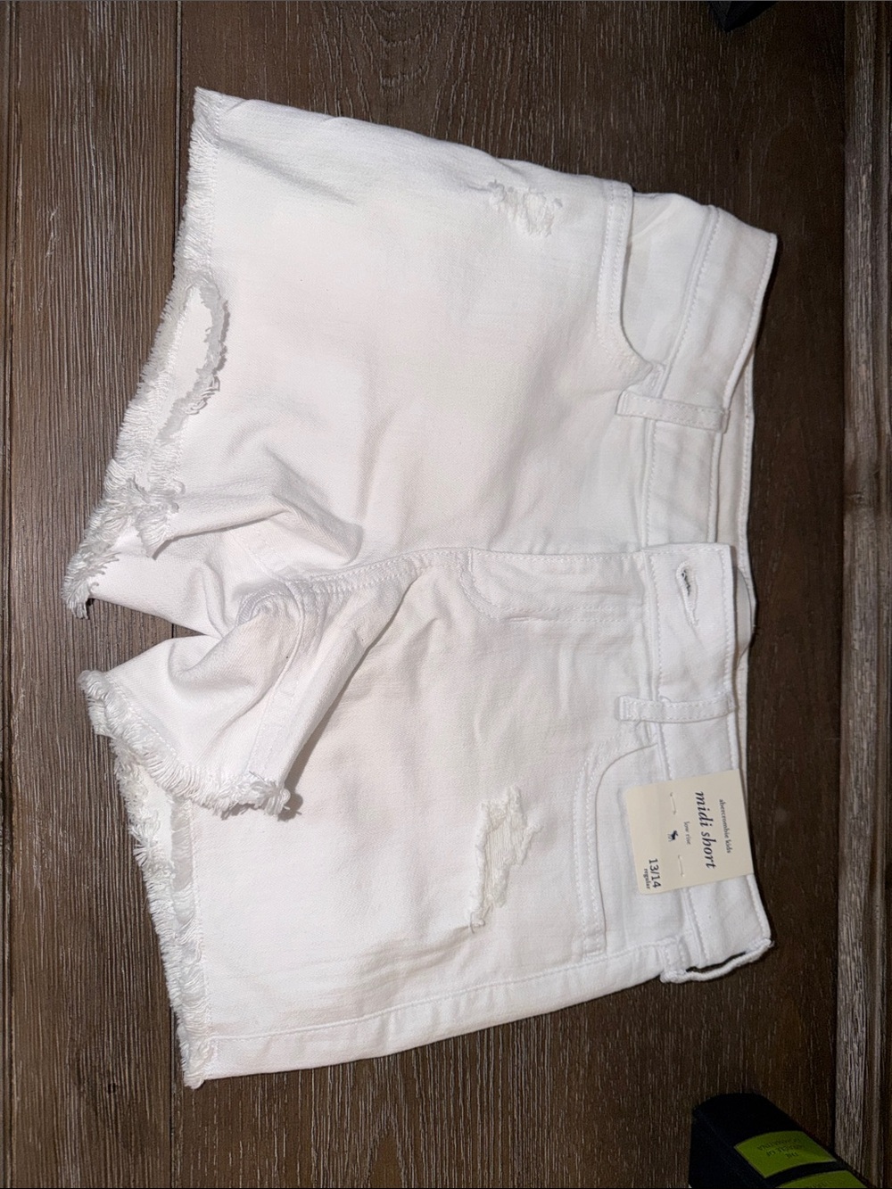 Abercrombie kids low rise midi shorts size 13 to 14
